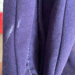 Anthropologie Maeve Contrast Stitch Utility Cargo Pants in Navy Indigo Size 6 Photo 4