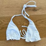 superdown  - Anneke Halter Tie Bikini Top in White Photo 0