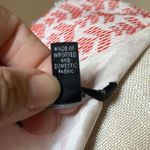 David Meister  White and Orange Lined Dress Size 12 Photo 11