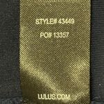 Lulus Heavenly Hues Maxi Dress Gown Deep V Modest Leg Slit Navy Blue Small Prom Photo 14