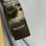 White House | Black Market WHBMForme Dress Womens Large Blue Ribbed Tank Maxi NWOT Photo 12