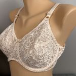 Playtex Vintage Smart Choices  Bra 38D Sheer Lace Unlined Peach Pink 3286 Photo 1