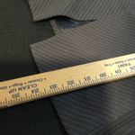 Kasper PetiteBlazerJacketWomen's Dark Pinstripe Collarless BusinessCasual Size S Photo 6