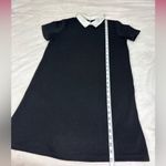 ZARA  Black Top with White Collar Photo 2