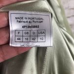 Vintage John Galliano Leather Trim Zip Up Jacket Green Size 10 Photo 7