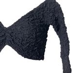 Mara Hoffman NWT  Aja cropped popcorn TENCEL Lyocell top sz XXS Photo 8