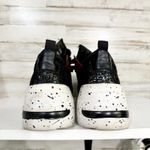 Steve Madden Shoes Women Size 8 Cliff Sneaker Black Maroon Olive Casual Athletic Photo 5