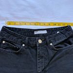 Garage  Denim Black Mini Festival Shorts 5/21 – Women’s Frayed Hem Summer Style Photo 4