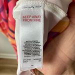 Never Fully Dressed Geometric MIDI Pink and Orange DRESS Size 4 Photo 13