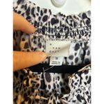A New Day  Dalmatian White Black Blouse Medium White Leopard White Black Photo 1