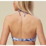 Altar'd State NEW High Neck Tie-dye bikini top, Blue, Medium Photo 1
