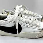 Nike Womens Blazer Low 77 Jumbo DQ1470-101 White Casual Shoes Sneakers Size 6.5 Photo 0