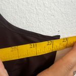 Liz Claiborne Brown Cami‎ Tank Top Y2K 2000s 90s Retro Indie Soft Girl Minimalist XL Photo 6