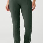 Alo Yoga 7/8 Hi Waist Zip It Flare Legging - Dark Cactus Photo 0