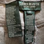 Ralph Lauren Lauren  Vintage Gray Grey Jeans Pants Womens Size 14 Photo 5