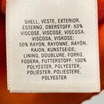 ANTHROPOLOGIE FLOREAT Mandala Halter Neck Wrap Mini Dress Bright Orange Size 2 Photo 12