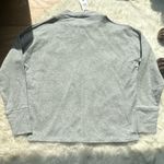 Varley NWT  Carbon Cold-Shoulder Sweatshirt gray Photo 6