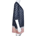 Torrid  Kimono Womens 2X Blue Red Geometric‎ Multi Pattern Boho Bohemian Casual Photo 1