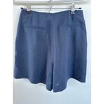 FRONTROW Drama Collection, Women's Tailored Pleated Dress Shorts, Size 4, EUC Blue Photo 3