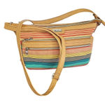 Relic  Crossbody Purse. Shoulder Bag. Colorful Striped Design. Photo 0