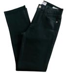 frame denim Frame le high straight size 27 green jeans cut raw hem Photo 4