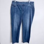 Pull-On Ankle Jeggings Blue 12 Petite Chico's 2P Stretch Comfort Casual Photo 1