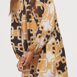 H&M NWT  X Richard Allen Chain Link Swing Dress Size 8 Photo 0