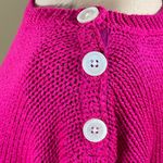 Ralph Lauren Lauren  Sweater Pink Roll Hem Cropped Size L Large Photo 4