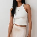 Aritzia Wilfred Jette White Tank Top Photo 0