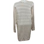 Ralph Lauren Lauren  LRL Black Label Ivory Cableknit Open Cardigan Sz L/XL Cozy Photo 2