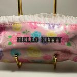 A Rare Vintage Sanrio 2011 Hello Kitty Zip Lightweight Pencil Pen Small Bag Pink Photo 3