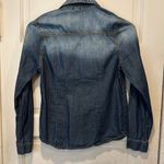 Xhilaration Ombré Denim Cowgirl Blouse Photo 3