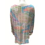 cj banks Womens X Multicolored Striped Long Sleeve Tunic Top Photo 2