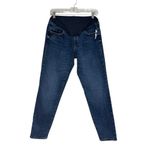 Old Navy NWT  Full Panel OG Straight Maternity Jeans in Ayla Wash - Size 6 Long Photo 4