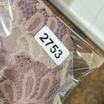 Olivia Blu  Skirt Womens M Rose Pink Lace Midi‎ Skirt Romantic Vintage Girly Photo 5