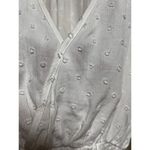 The Impeccable Pig 0036  Women's‎ Medium Blouse White Top Long Sleeve Photo 1