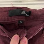 1822 Denim 1882 Denim Lisbon Burgundy Skinny Jeans - Size 26 Photo 4