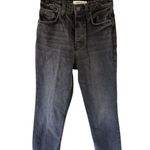 Reformation  Cynthia High Rise Straight Jean in Liman Photo 1