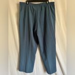 Alfred Dunner Navy Blue Textured 2 Piece Pantsuit Size 14 Photo 8