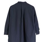 Pomander Place Tuckernuck French Navy Polly 3/4 Sleeve Collared Mini Dress Large Blue Photo 7