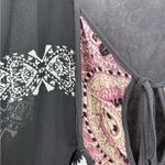 Free People  Boho hippie Ruffle Marla Dreams Butterfly Paisley Dress Size small Photo 5