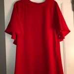 Sugar and L!ps Red Cocktail Cape Dress Photo 1