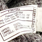 UGG  Classic Cardi Sweater Boots Size Seven Charcoal Metallic Shearling‎ Lined 7 Photo 8