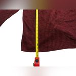 No Boundaries Burgundy Ribbed Knit Open-Back Cowl Neck Sweater with Twisted Front Detail XL Photo 7