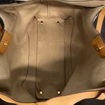 Sondra Roberts  Squared | Stone Vegan Leather Tote Satchel Shoulder Bag Photo 8