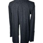 Free People  We the Free Grey Slit Back Turtleneck Sweater XS Photo 3