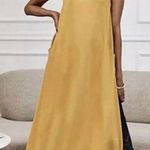 J.Jill Mustard Yellow Sleeveless Maxi Dress Sz.L Size L Photo 0