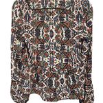 Dolce Vita Paisley Top w/Peplum Hem Sz S Blue Photo 5
