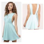 Tobi  mint green backless skater dress size small NWT Photo 1