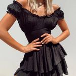 Princess Polly THE LOVE GALORE ROMPER BLACK Photo 0